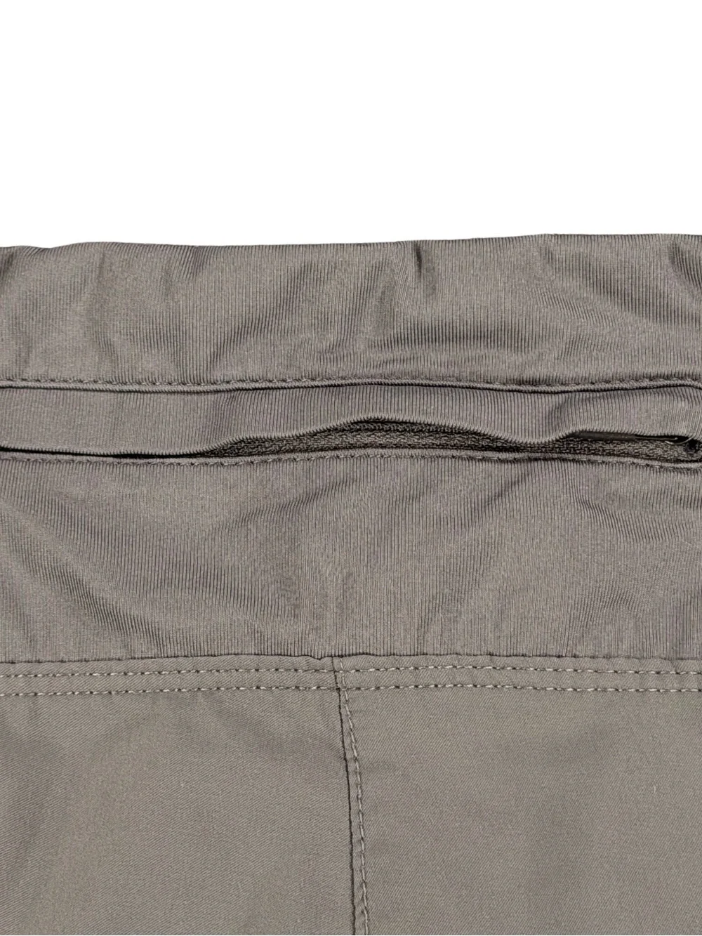 Nike Women's Light Gray Athletic Running Shorts with Perforated Detail Size XS - Picture 7 of 9